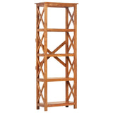 Bookshelf 60X30X Solid Acacia Wood Honey Finish