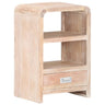 Bedside Table 40X30X60 Cm Solid Acacia Wood