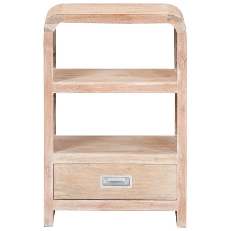 Bedside Table 40X30X60 Cm Solid Acacia Wood