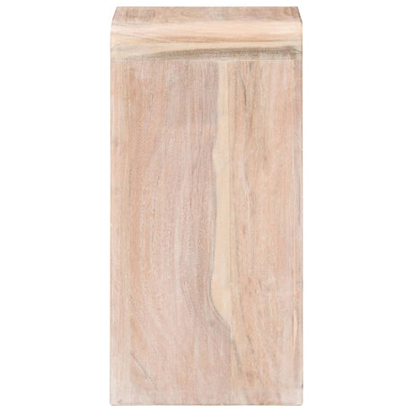 Bedside Table 40X30X60 Cm Solid Acacia Wood
