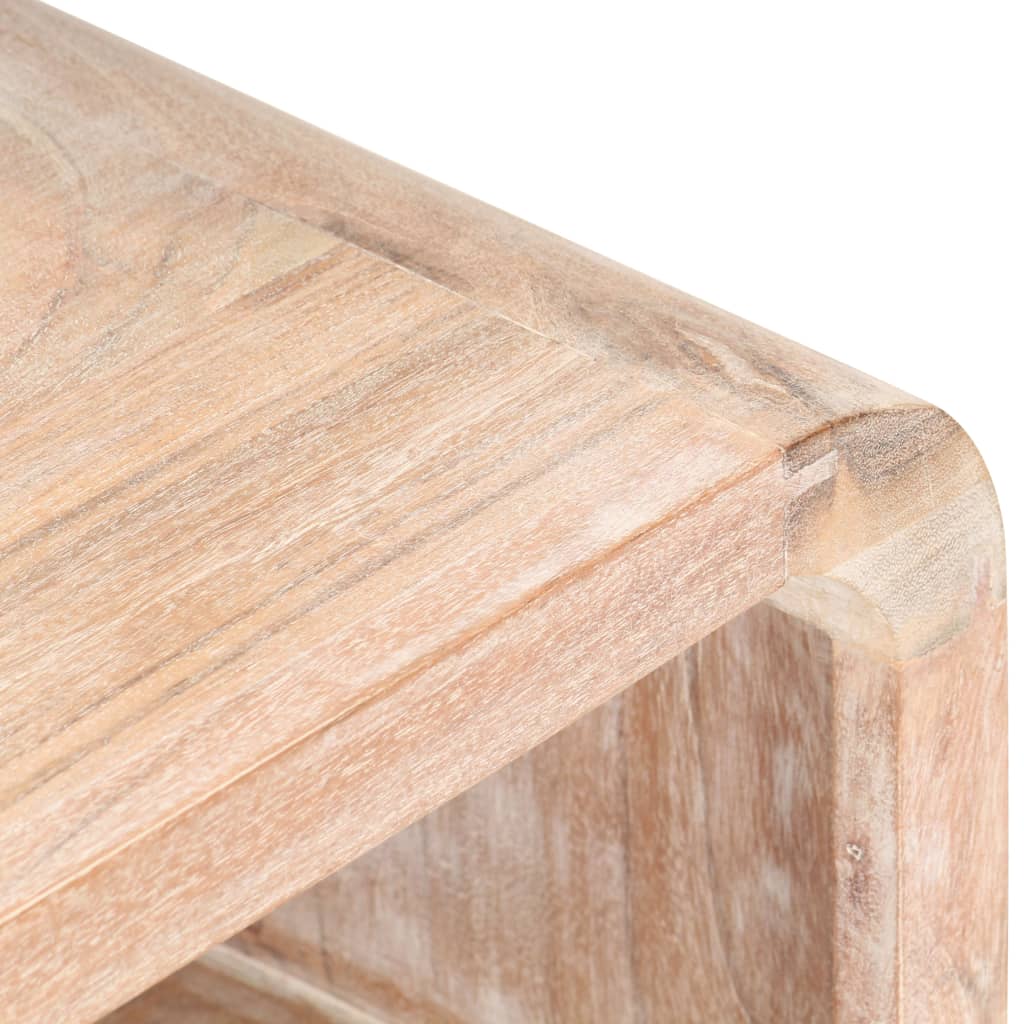 Bedside Table 40X30X60 Cm Solid Acacia Wood