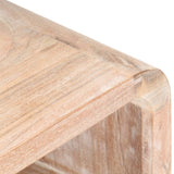 Bedside Table 40X30X60 Cm Solid Acacia Wood