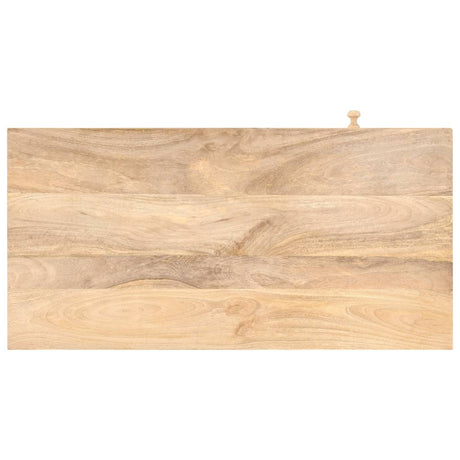 Dressing Table 100X50X76 Cm Solid Mango Wood