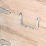 Chest 40X40X40 Cm Solid Acacia Wood