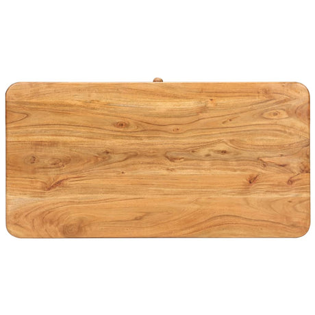 Coffee Table 100X50X40 Cm Solid Acacia Wood