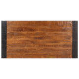 Dining Table Solid Rough Mango Wood