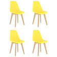 Dining Chairs 2 Pcs Plastic