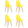 Dining Chairs 2 Pcs Plastic