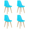 Dining Chairs 2 Pcs Plastic