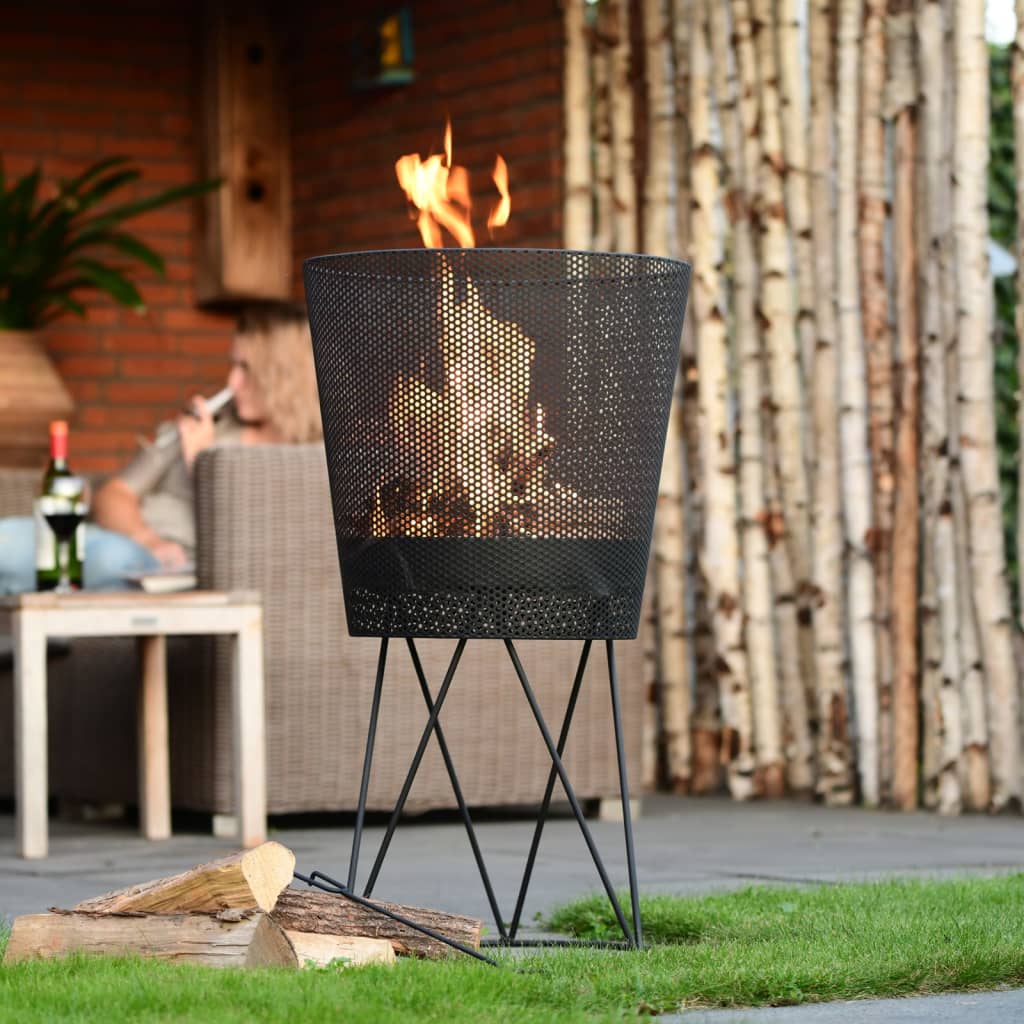 Redfire Fire Basket Amarillo Black