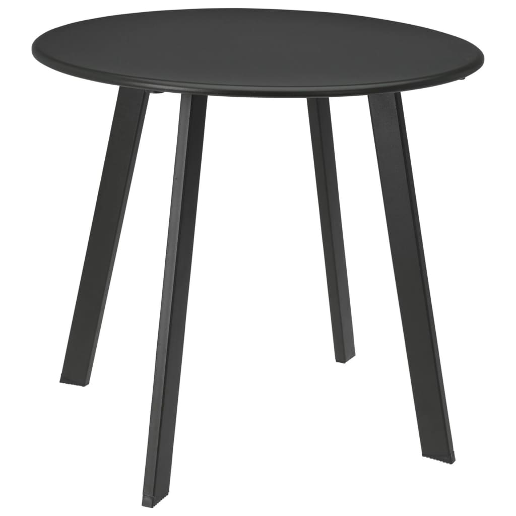End Table 50x45 cm Matt Dark Grey