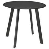 End Table 50x45 cm Matt Dark Grey