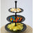 Excellent Houseware 3-Tier Serving Stand 36.5 Cm Matte