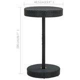 Garden Table Poly Rattan