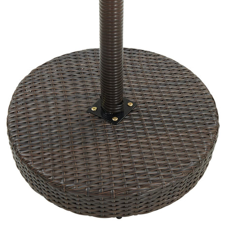 Garden Table Poly Rattan