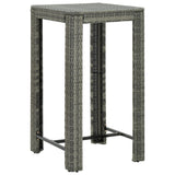 Garden Bar Table Poly Rattan
