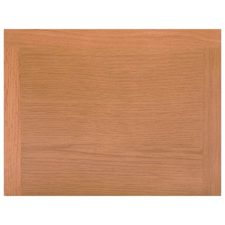 Magazine Table With Drawer 35X27X55 Cm Solid Oak Wood