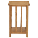 Magazine Table 45x35x55 cm Solid Oak Wood