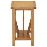 Magazine Table 45x27x42 cm Solid Oak Wood