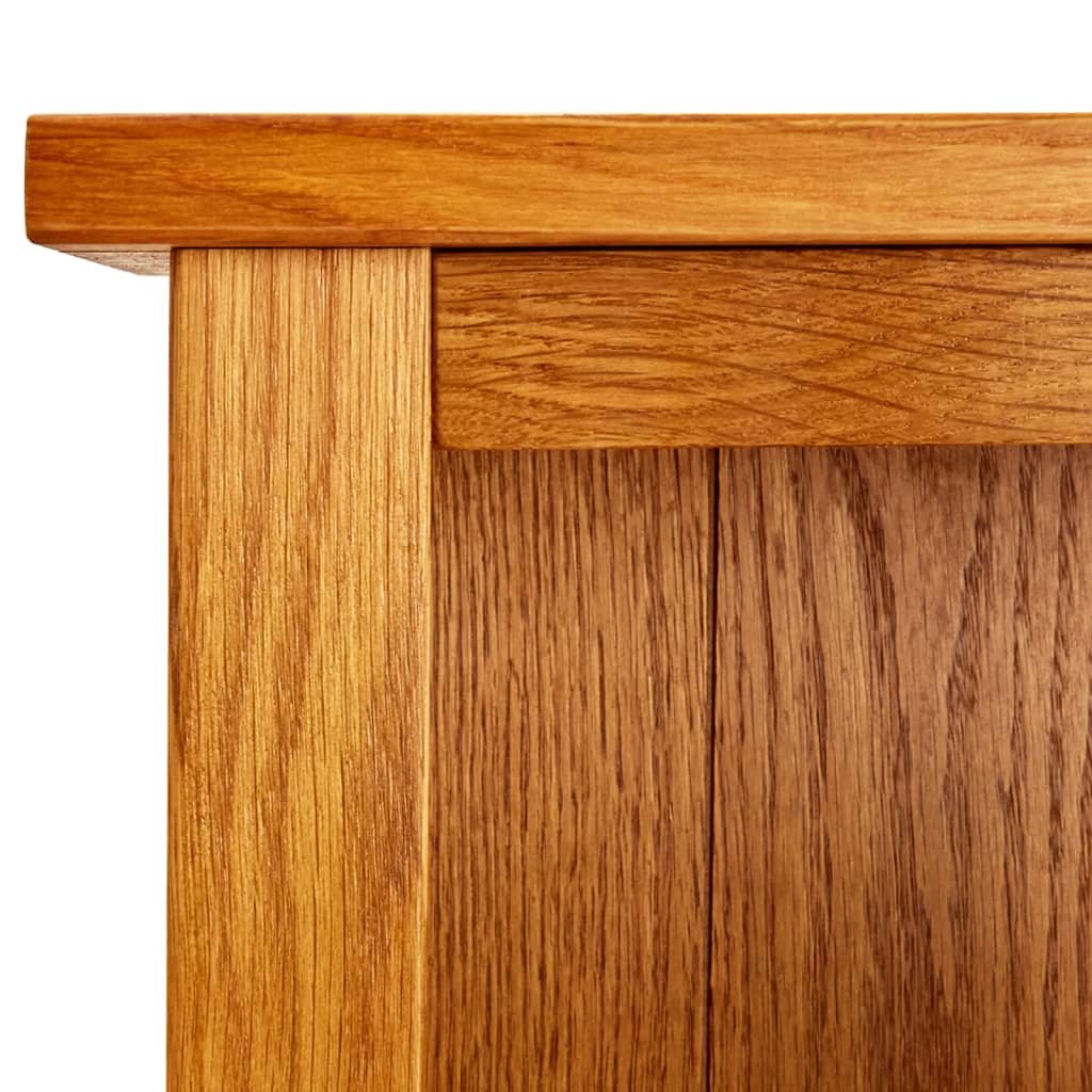 Bookcase Solid Oak Wood