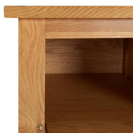 Shoe Rack 90X37X45 Cm Solid Oak Wood