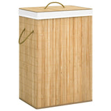 Bamboo Laundry Basket Brown 100 L