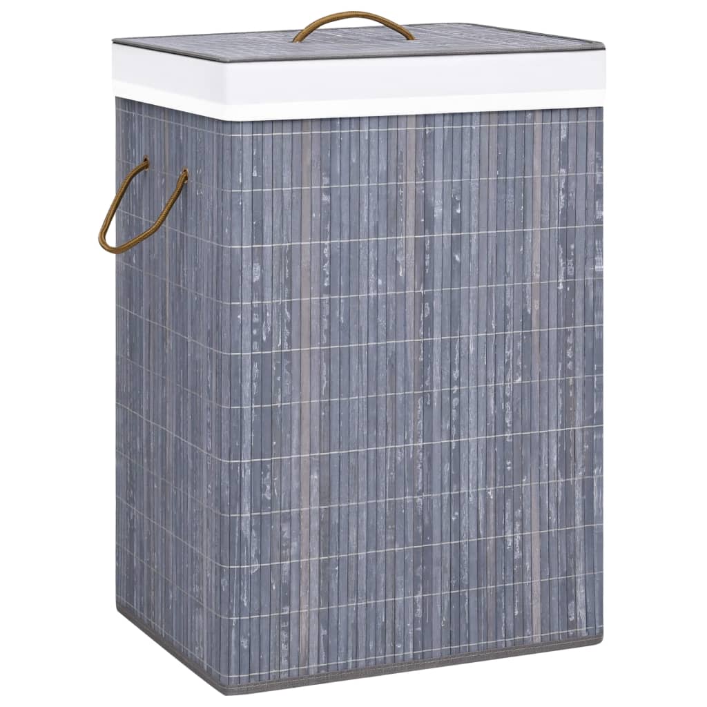 Bamboo Laundry Basket Brown 100 L