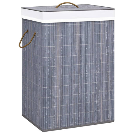 Bamboo Laundry Basket Brown 100 L