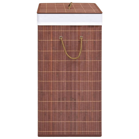 Bamboo Laundry Basket Brown 100 L