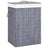 Bamboo Laundry Bin Rectangular Natural