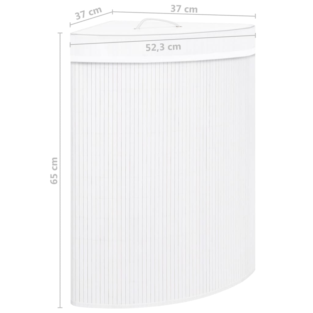 Bamboo Corner Laundry Basket 60 L