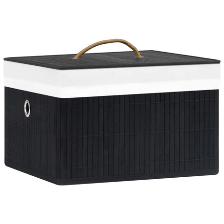 Bamboo Storage Boxes 4 Pcs