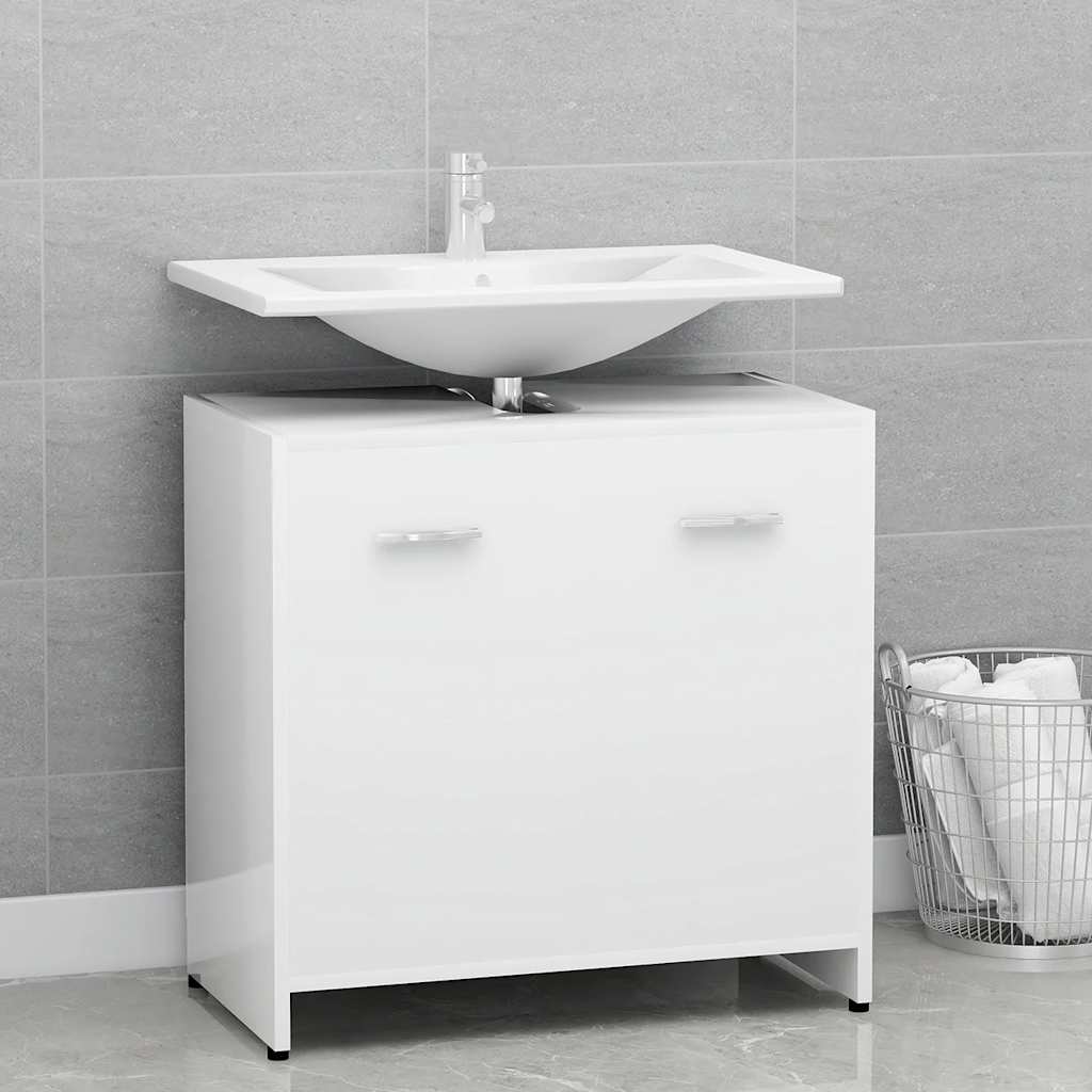 Bathroom Cabinet 60X33X61 Cm Engineered Wood