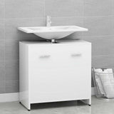 Bathroom Cabinet 60X33X61 Cm Engineered Wood