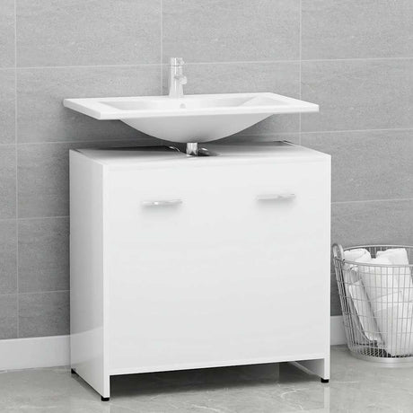 Bathroom Cabinet 60X33X61 Cm Engineered Wood