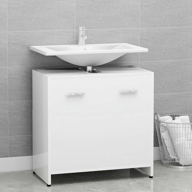 Bathroom Cabinet 60X33X61 Cm Engineered Wood