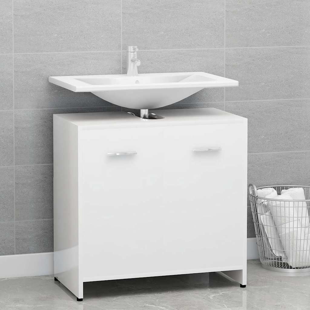 Bathroom Cabinet 60X33X61 Cm Engineered Wood