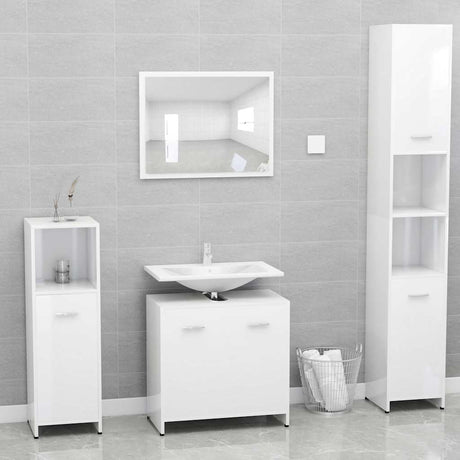 Bathroom Furniture Set Engineered Wood