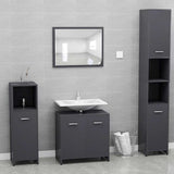 Bathroom Furniture Set Engineered Wood