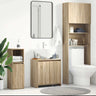 Bathroom Cabinet 60X33X61 Cm Engineered Wood
