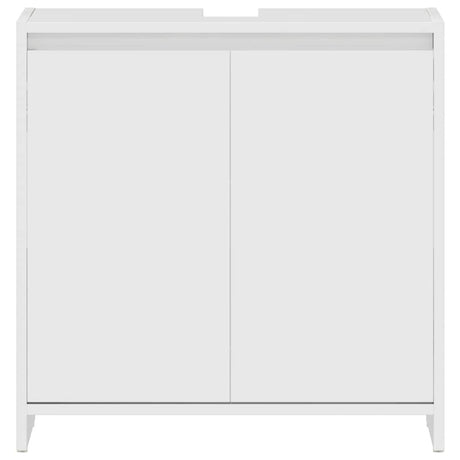 Bathroom Cabinet 60X33X61 Cm Engineered Wood