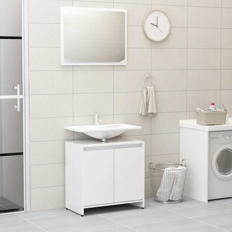 Bathroom Furniture Set Engineered Wood