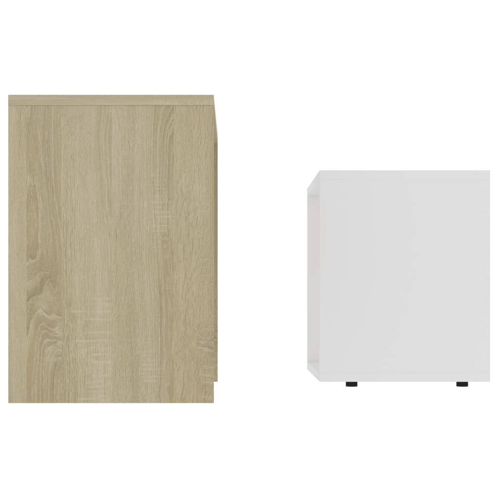 Coffee Table Set 48X30X45 Cm Engineered Wood