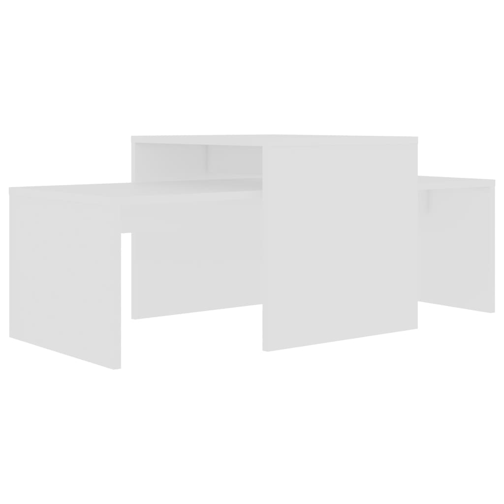 Coffee Table Set 100X48X40 Cm Engineered Wood