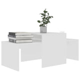 Coffee Table Set 100X48X40 Cm Engineered Wood