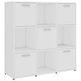 Book Cabinet 90X30X90 Cm Engineered Wood
