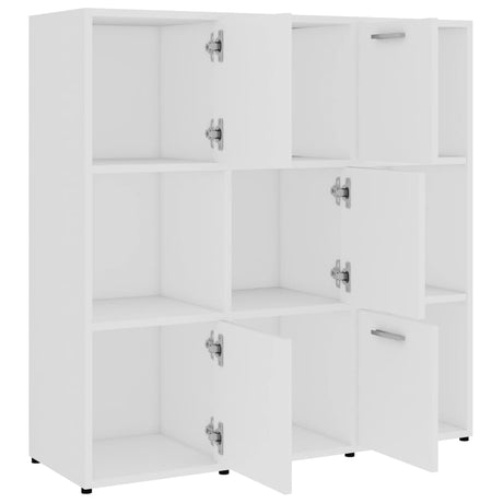 Book Cabinet 90X30X90 Cm Engineered Wood