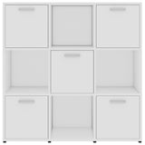 Book Cabinet 90X30X90 Cm Engineered Wood