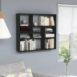 Wall Shelf 90X16X78 Cm Engineered Wood