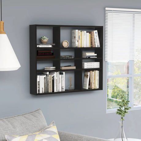 Wall Shelf 90X16X78 Cm Engineered Wood